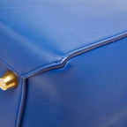 Celine Belt Bag Mini 2-Way Blue Black Leather — view 6