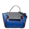 Celine Belt Bag Mini 2-Way Blue Black Leather