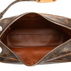 Louis Vuitton Monogram Nile Crossbody Shoulder Bag Brown Leather — view 4