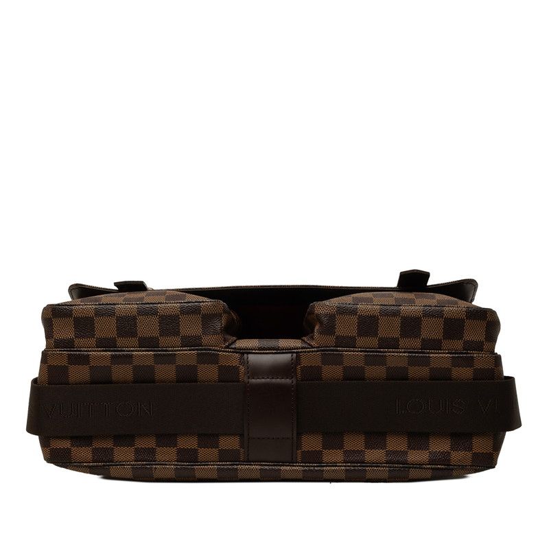 Louis Vuitton Damier Broadway 2-Way Shoulder Bag Brown Leather — view 3