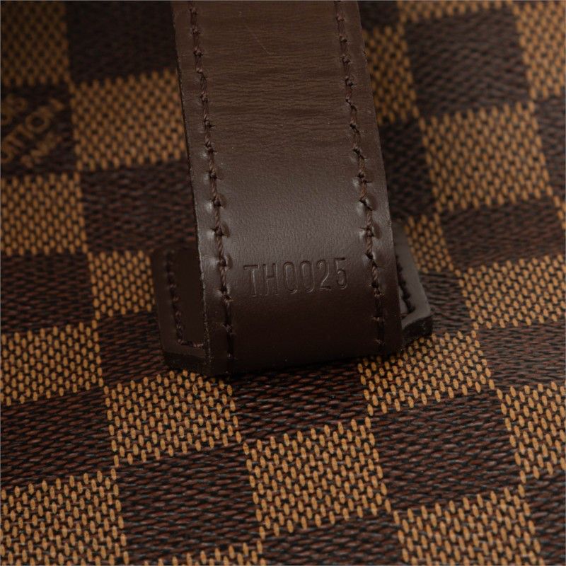 Louis Vuitton Damier Broadway 2-Way Shoulder Bag Brown Leather — view 6