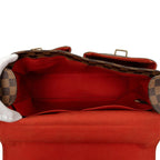 Louis Vuitton Damier Broadway 2-Way Shoulder Bag Brown Leather — view 4