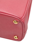 Prada Galleria 2-Way Shoulder Bag Pink Saffiano Leather — view 4