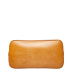 Louis Vuitton Monogram Alma Handbag Handle Brown Leather — view 3