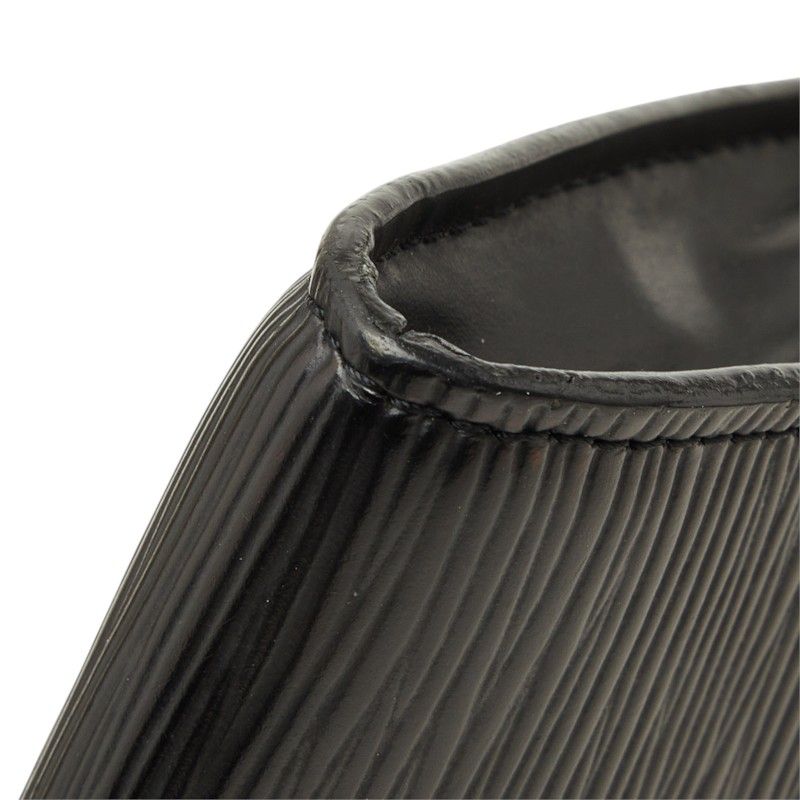 Louis Vuitton Epi Pochette Accessoires Pouch Handbag Noir Black Leather — view 4