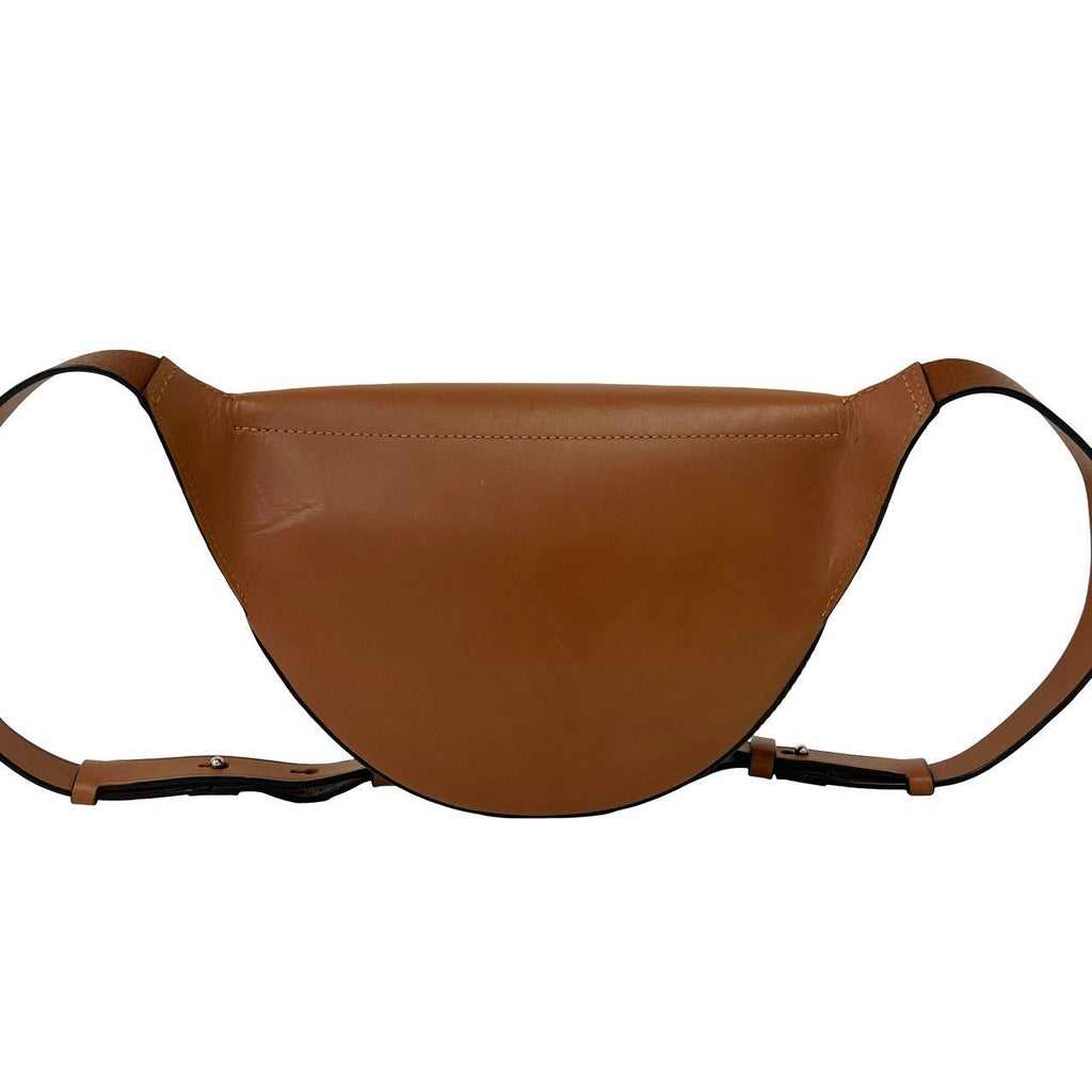 Loewe Bum Bag Anagram Logo Embossed Leather Pochette Brown — view 3