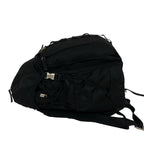 Prada Logo Tessuto Pocono Nylon Backpack Black — view 5