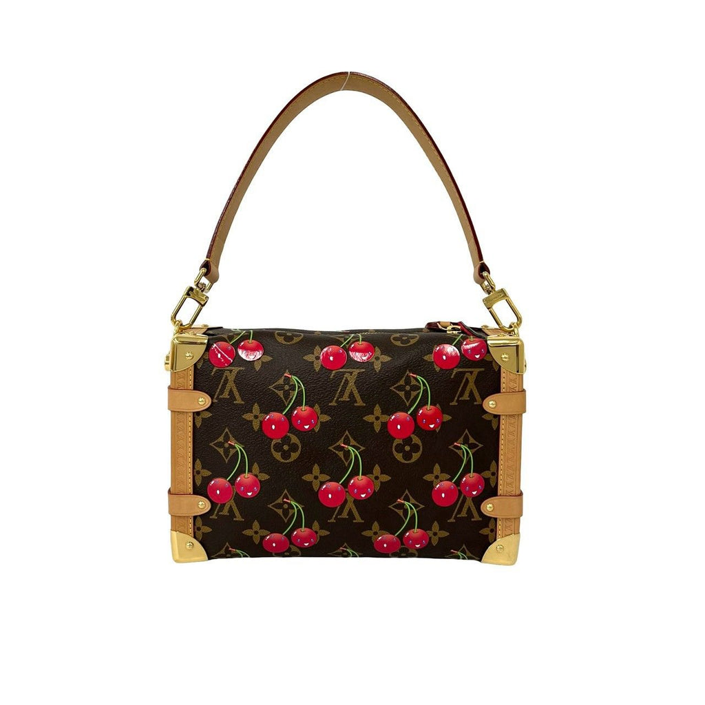 Louis Vuitton Side Trunk Monogram Cherry Takashi Murakami Collaboration Leather — view 3