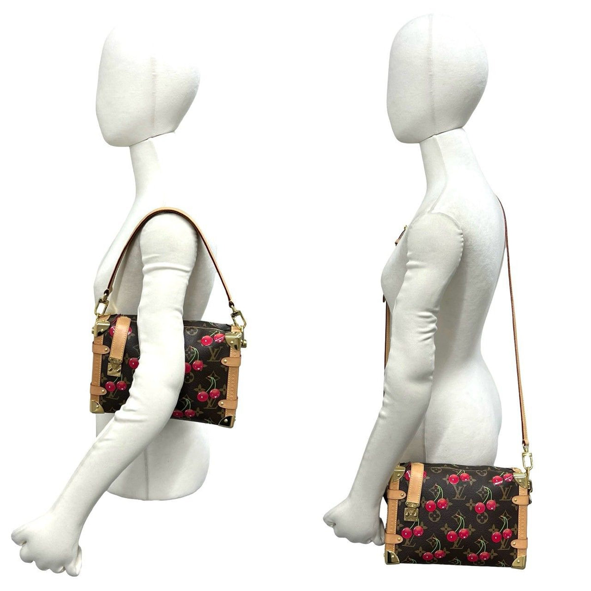 Louis Vuitton Side Trunk Monogram Cherry Takashi Murakami Collaboration Leather — view 2