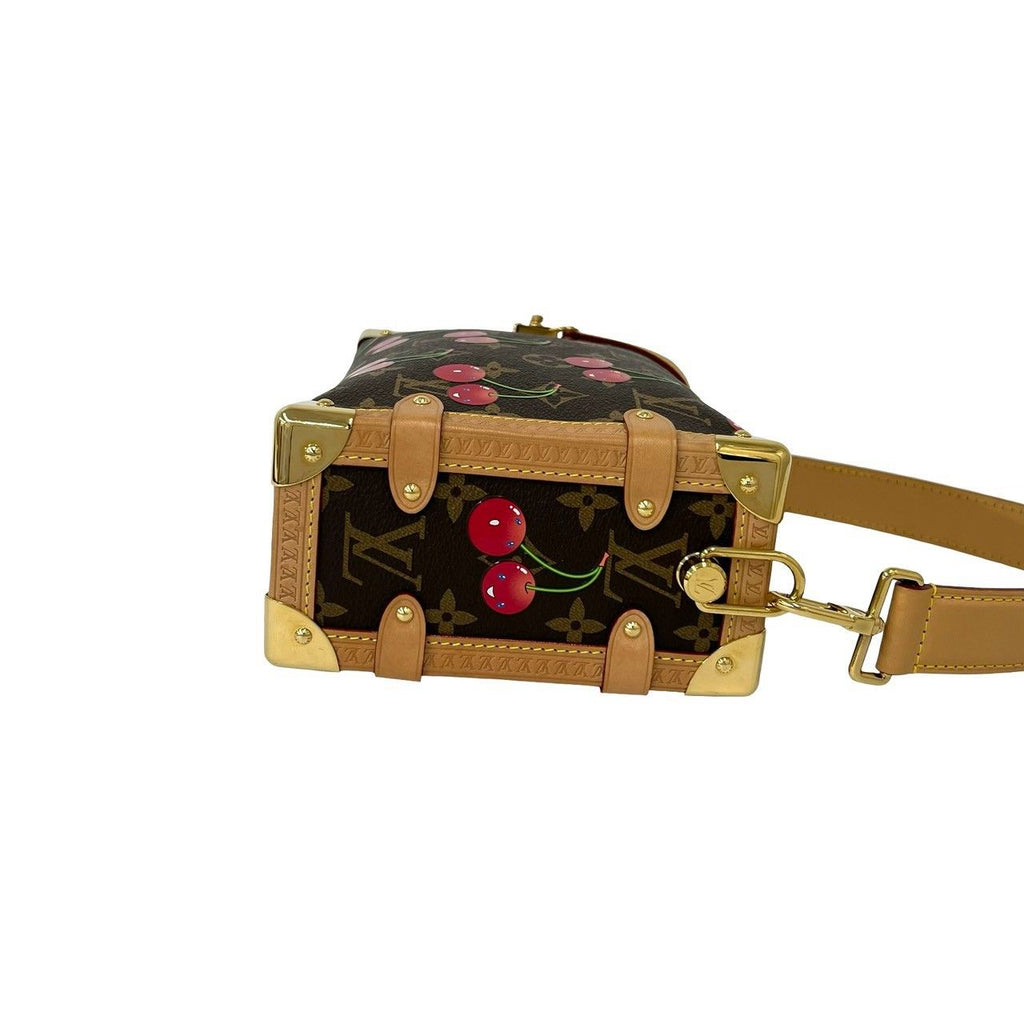 Louis Vuitton Side Trunk Monogram Cherry Takashi Murakami Collaboration Leather — view 6