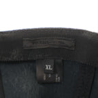 Prada Wool Felt Cap Navy Hat — view 4
