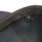 Prada Wool Felt Cap Navy Hat — view 6