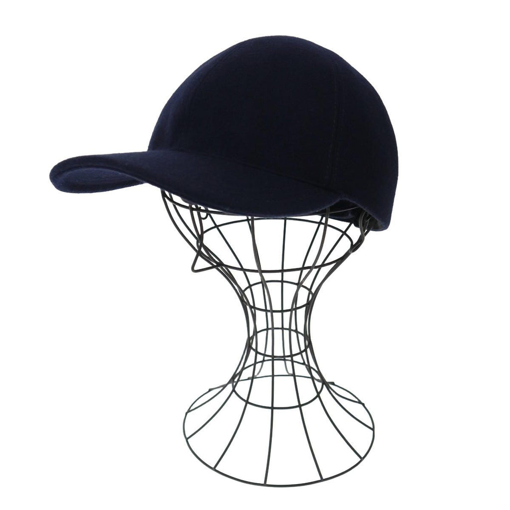 Prada Wool Felt Cap Navy Hat