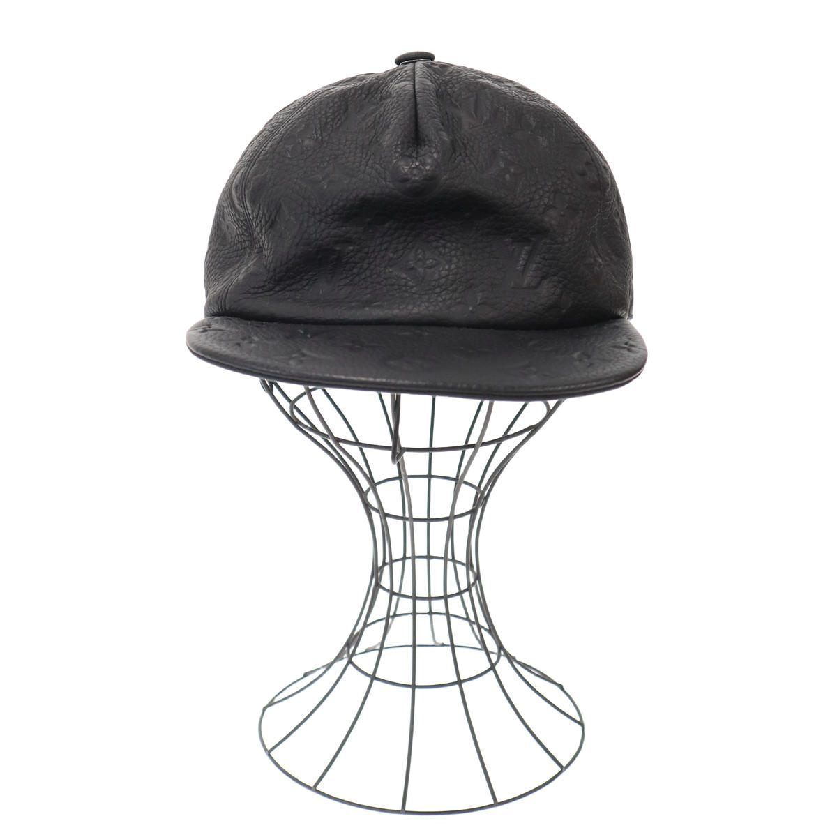 Louis Vuitton Monogram Quill 1.0 Cap Black TU Hat — view 2