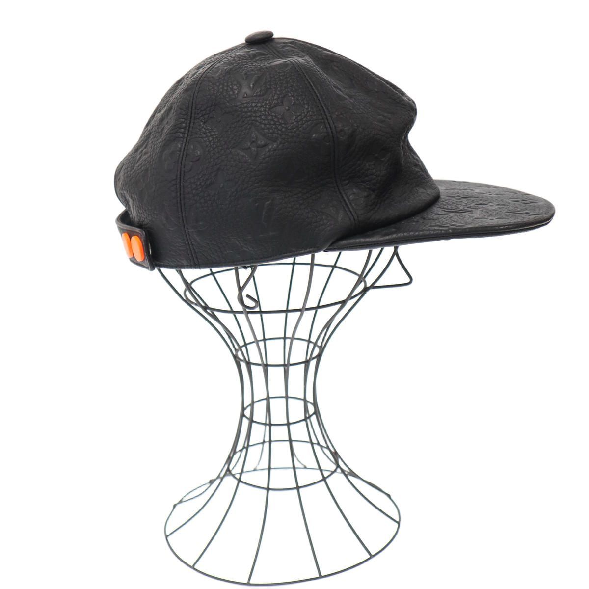 Louis Vuitton Monogram Quill 1.0 Cap Black TU Hat — view 3