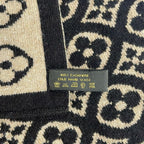 Louis Vuitton Scarf Echarpe Ski Brown Cashmere — view 3