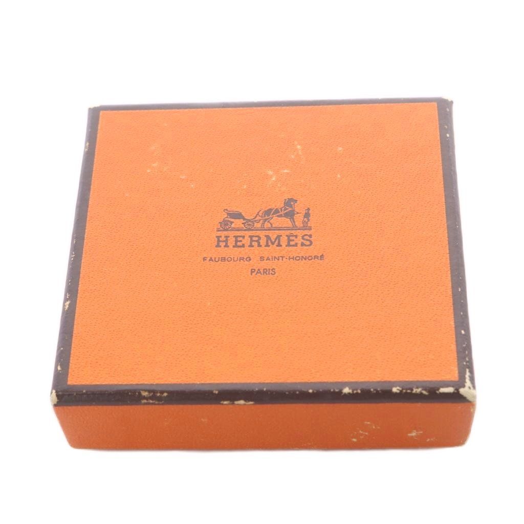 Hermes Sellier Earrings Silver — view 6