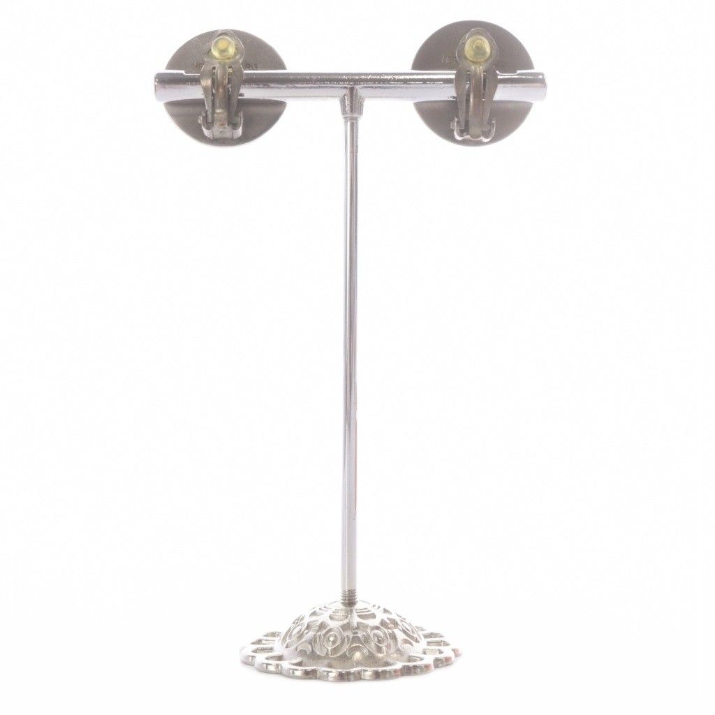 Hermes Sellier Earrings Silver — view 7