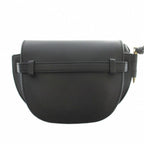 Loewe Gate Dual Mini Shoulder Bag Leather Anagram Logo Black — view 3
