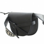 Loewe Gate Dual Mini Shoulder Bag Leather Anagram Logo Black — view 2