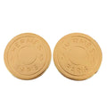 Hermes Clou de Selle Sellier Metal Gold Earrings