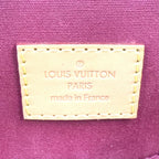 Louis Vuitton PM Monogram Vernis Griyot Patent Black Bordeaux Handbag Gold — view 4