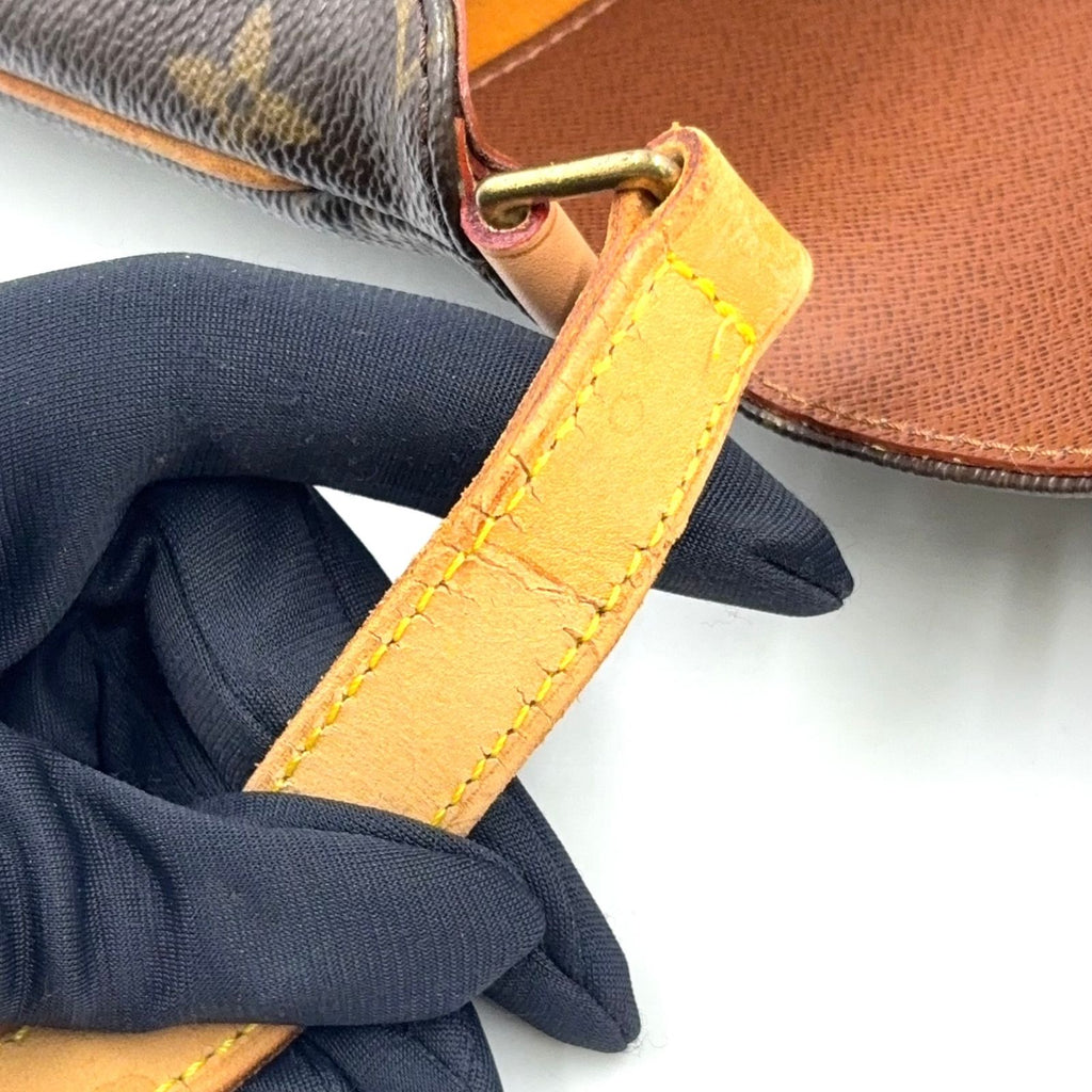 Louis Vuitton Musette Salsa Long Strap Monogram Direct Store Leather Brown — view 8