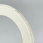 Dior Handbag Lady 2-Way Leather White — view 6