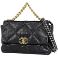 Chanel Shoulder Bag Chanel 19 2-Way Leather Black