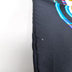 Hermes Carre 90 Petite Scarf Seamstress Silk Black Multicolor — view 5