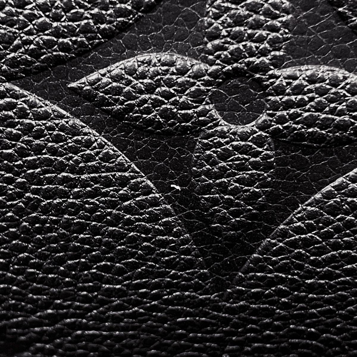 Louis Vuitton Diane Shoulder Bag 2-Way Monogram Empreinte Noir — view 6