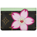 Louis Vuitton Porte Cartes Simple Card Case Sakura Murakami Monogram Cherry