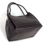 Bottega Veneta Tote Bag Parachute Intrecciato Leather Brown — view 2