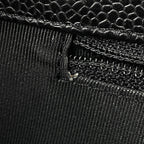 Chanel Tote Bag CC Logo Quilted Petite Shopping PST Caviar Leather Black — view 5
