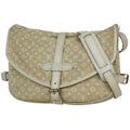 Louis Vuitton Saumur Shoulder Bag Monogram Mini Lin Dune