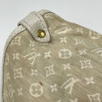 Louis Vuitton Saumur Shoulder Bag Monogram Mini Lin Dune — view 7