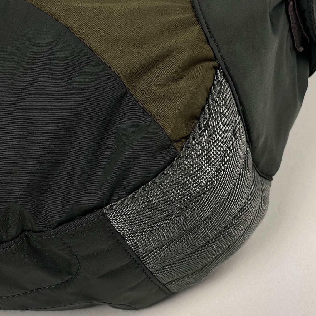 Prada Shoulder Bag Nylon Green — view 3