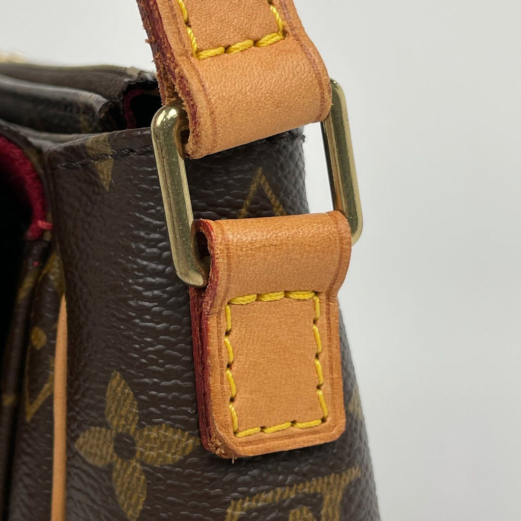 Louis Vuitton Viva-Cite PM Shoulder Bag Pochette Monogram Brown — view 5