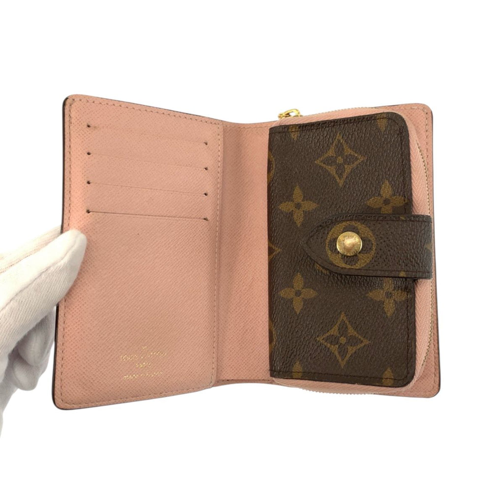Louis Vuitton Monogram Portefeuille Juliette Fold Wallet Compact — view 4