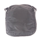 Prada Tessuto Black Silver Nylon Shoulder Bag Pochette — view 2