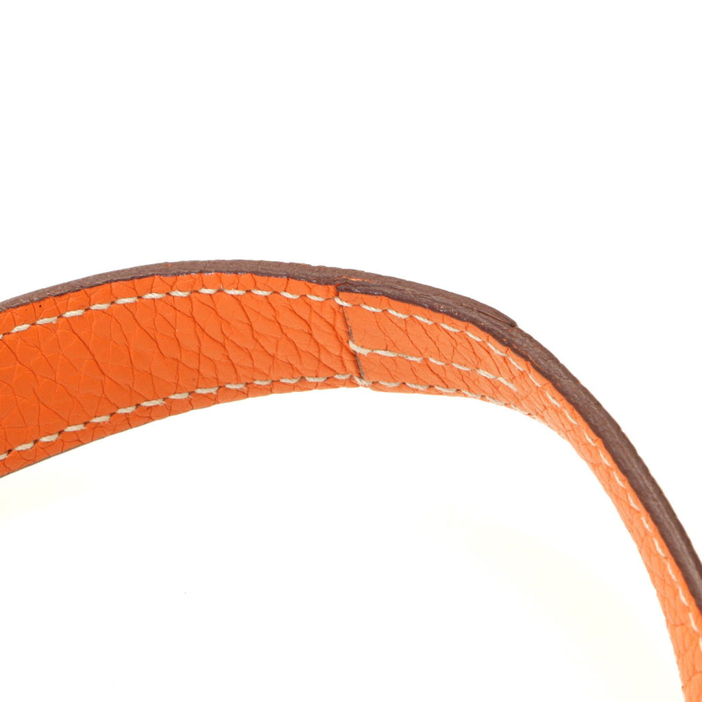 Hermes Cabas Sellier 31 Bag Taurillon Clemence Orange — view 5