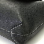 Hermes Cabas Sellier 31 Bag Taurillon Clemence Black — view 7
