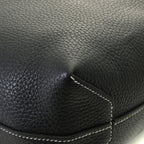 Hermes Cabas Sellier 31 Bag Taurillon Clemence Black — view 8