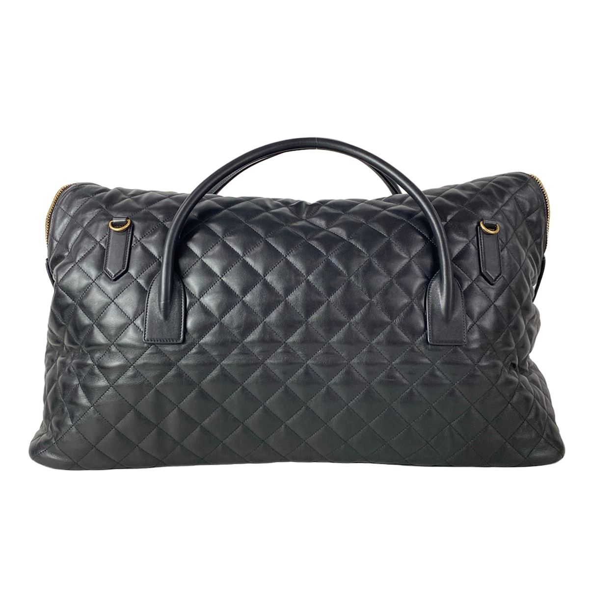 Saint Laurent Paris Boston Bag Black Leather — view 3