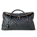 Saint Laurent Paris Boston Bag Black Leather