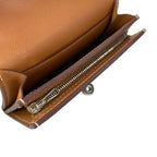 Hermes Wallet Kelly Pocket Slim Gold Silver — view 4
