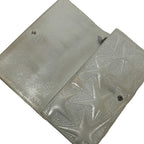 Chanel Wallet Silver CC Logo Star Glitter Lambskin — view 3