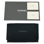 Chanel Wallet Silver CC Logo Star Glitter Lambskin — view 7