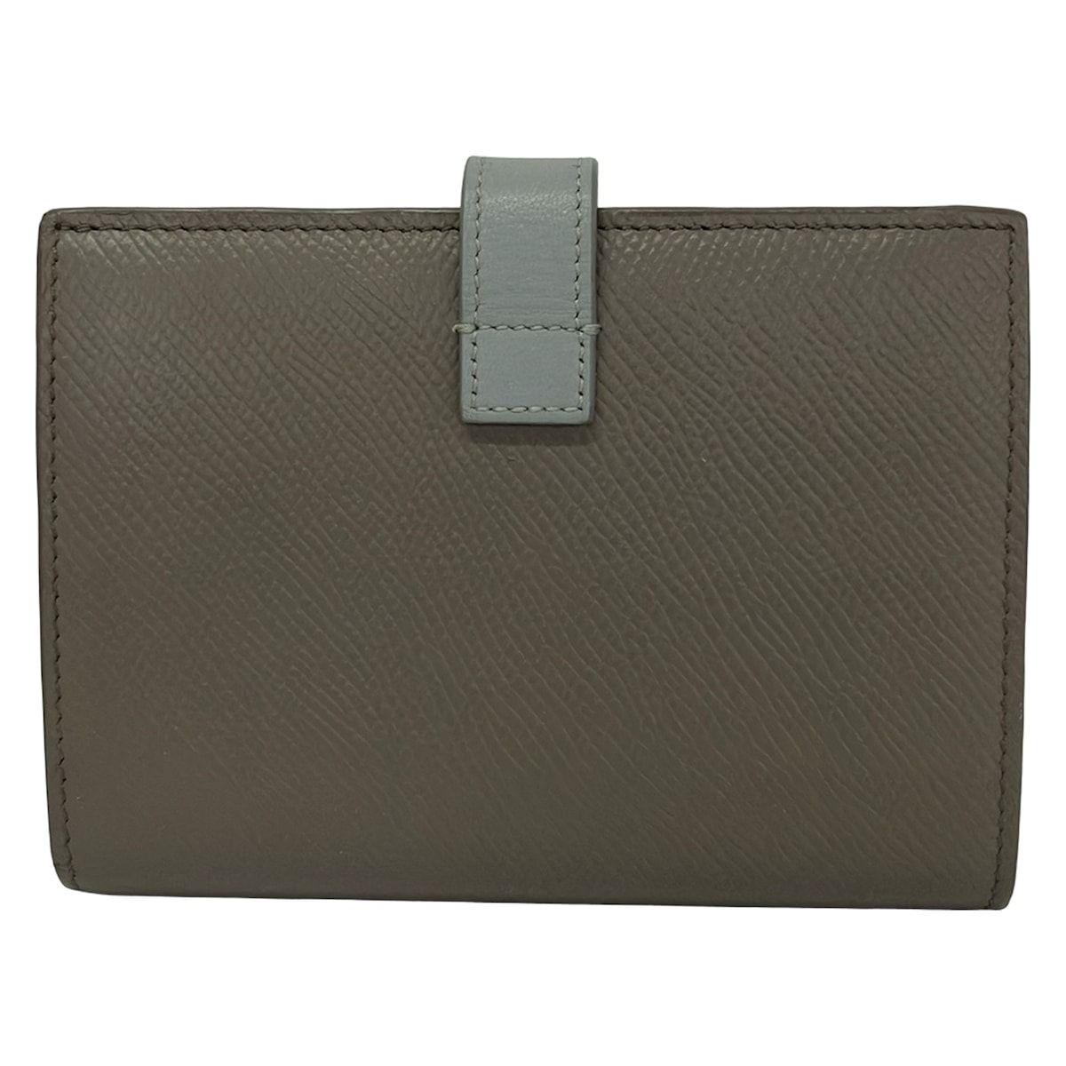 Celine Bifold Wallet Medium Strap Pebble Mineral — view 2