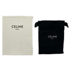 Celine Bifold Wallet Medium Strap Pebble Mineral — view 6